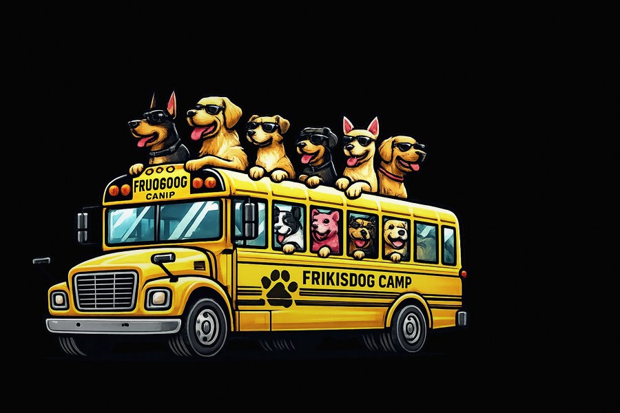 Perros en guardería educativa